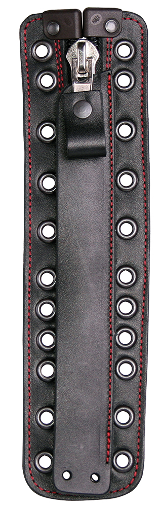 Zipper with leather covering for FIRE FLASH/ -Classic