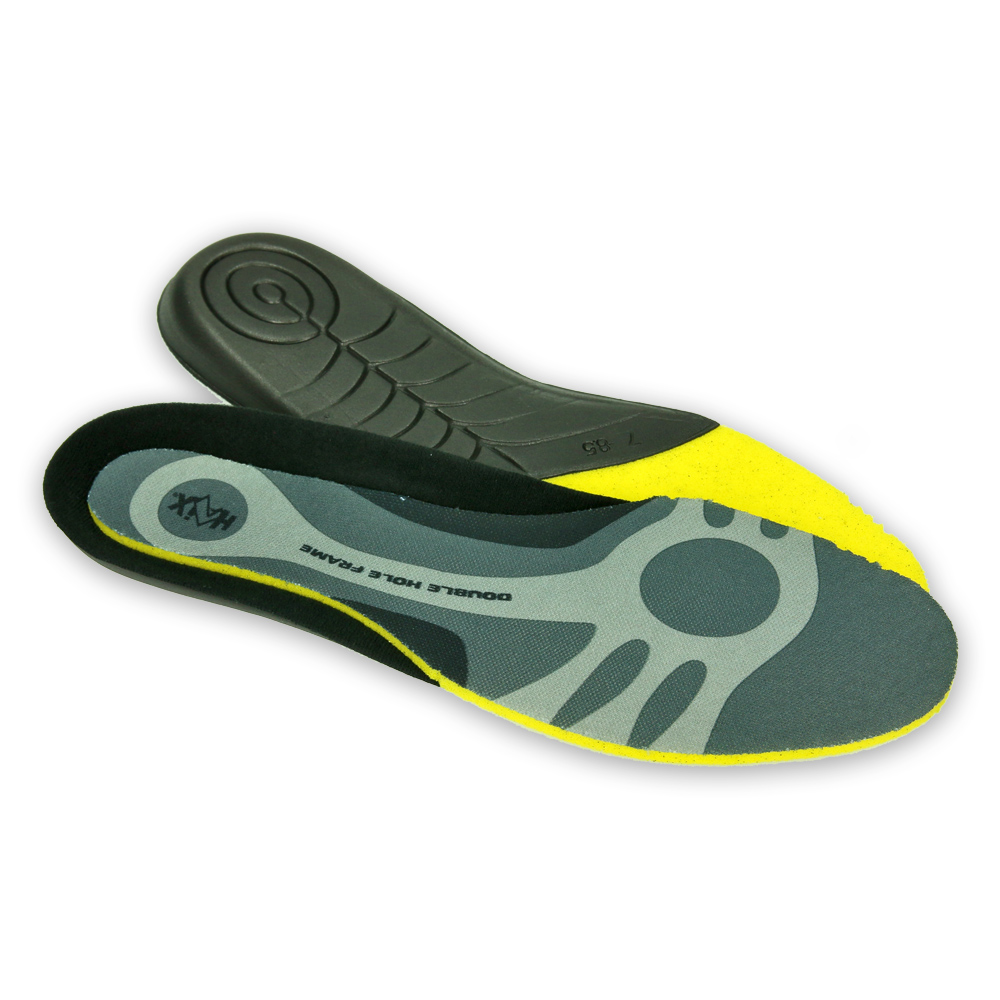 Insole Soft, black-yellow