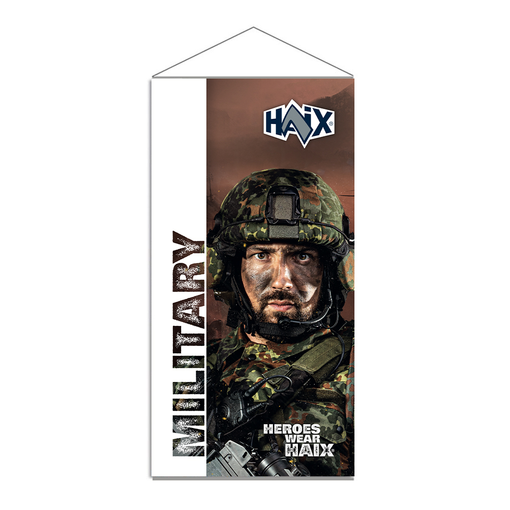 Indoor banner MILITARY